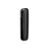 Side view of Ploom Aura front panel accessory in Jet Black Augmented Pattern color.