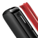 Close-up of Lava Red Ploom Aura front panel, detached from device.