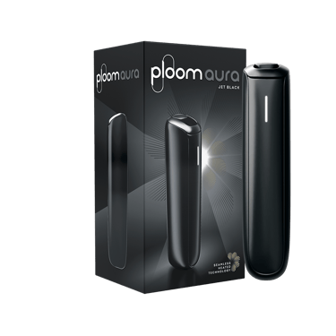 عبوة Ploom AURA Jet Black مع الجهاز