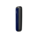 Side view of Ploom Aura front panel accessory in Navy Blue Augmented Pattern color.