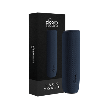 Ploom AURA Back Cover Navy Blue pack