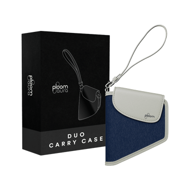 Ploom AURA Duo Carry Case Denim Leather Fusion pack