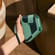 Teal Electric Pop Limited Edition Duo Carry Case