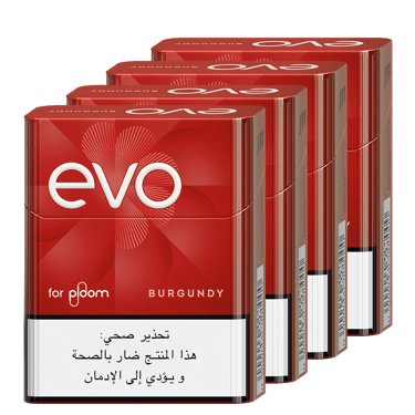 EVO برغندي - 10 عبوات