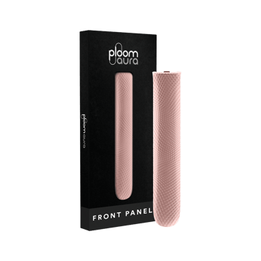 Ploom AURA Front Panel Rose Gold Augmented Pattern pack