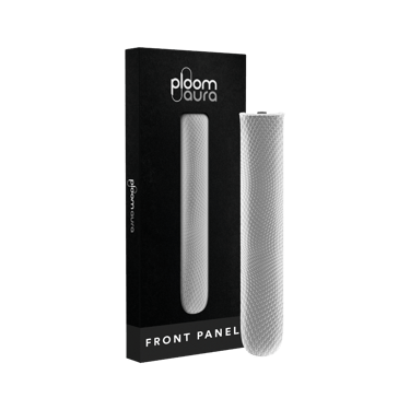Ploom AURA Front Panel Lunar Silver Augmented Pattern pack