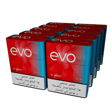 Ploom-EVO-Ruby-أحمر-أزرق-10-عبوات-200-لفافة