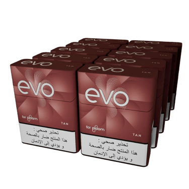 Ploom-EVO-Tan-toasted-tobacco-brown-10-packs-200-sticks