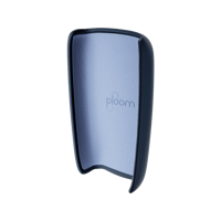 Image of Back Cover Leather Navy Blue