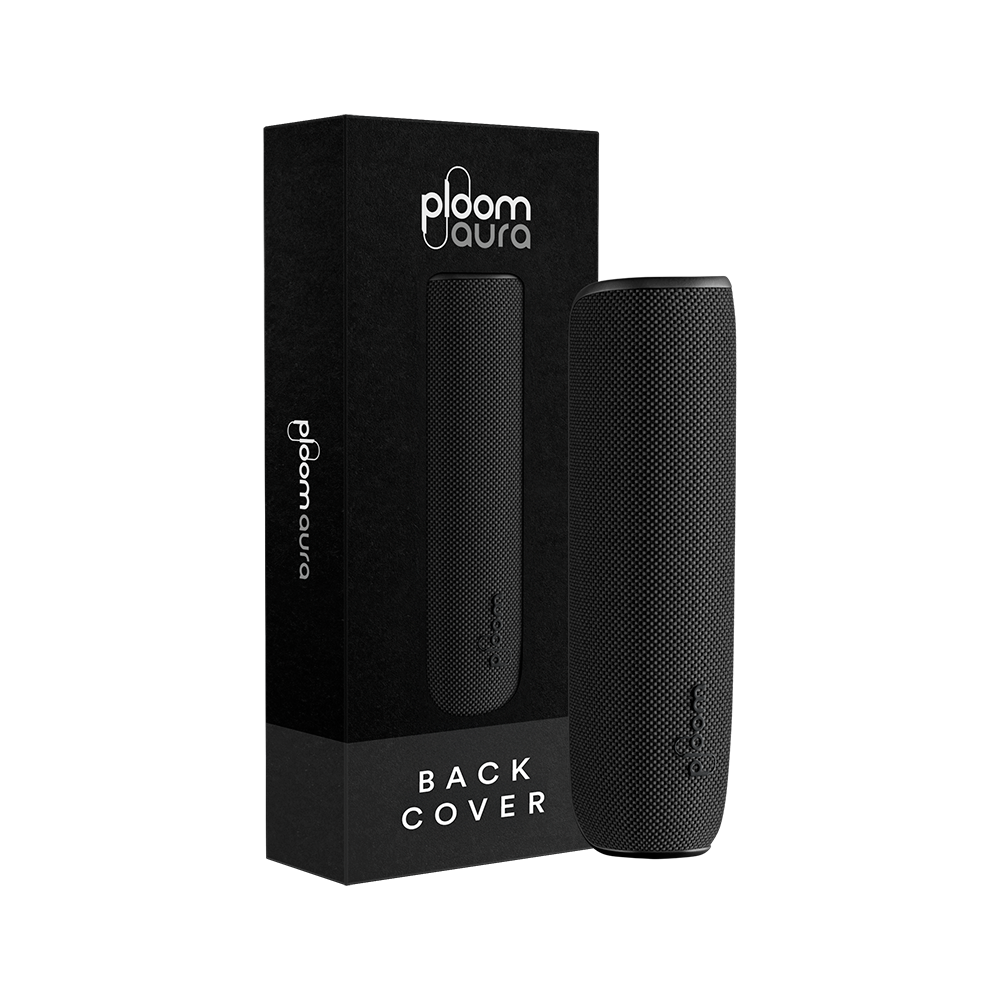 Ploom AURA Back Cover Jet Black pack