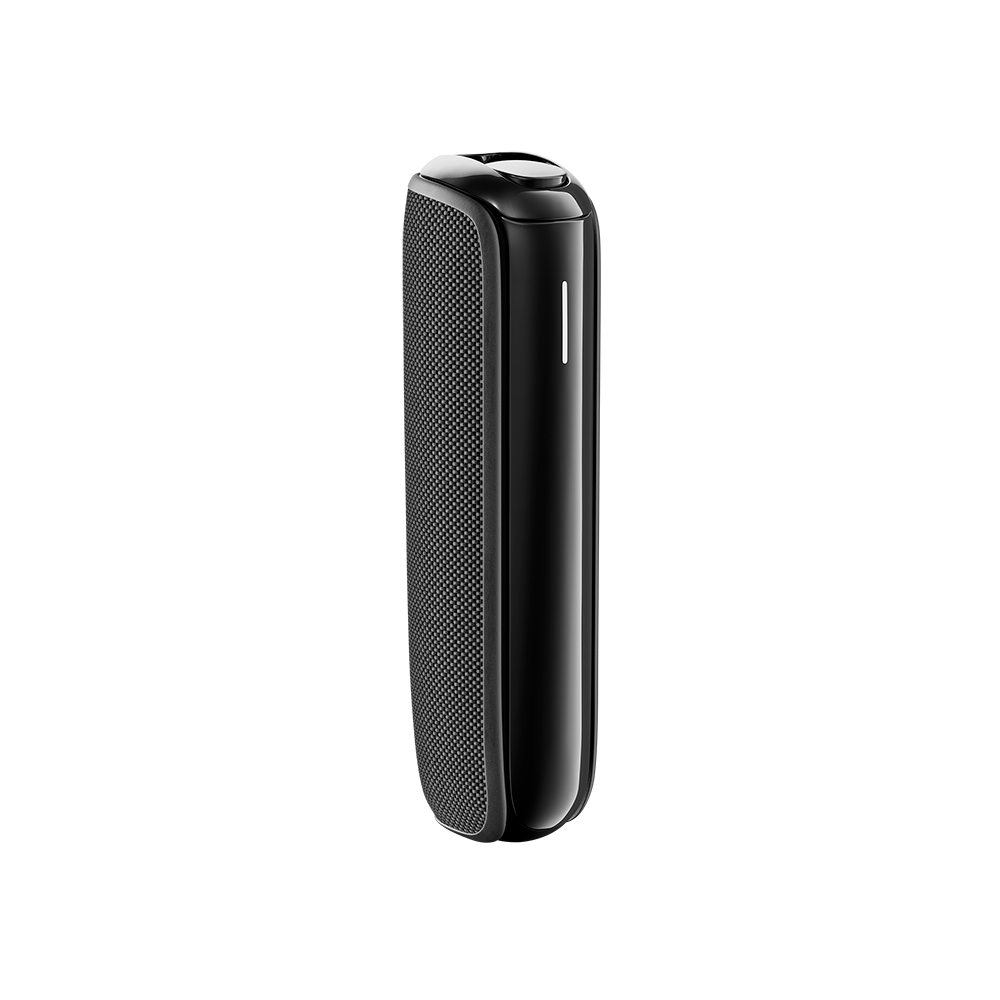 Jet Black Back Cover for Ploom AURA on device