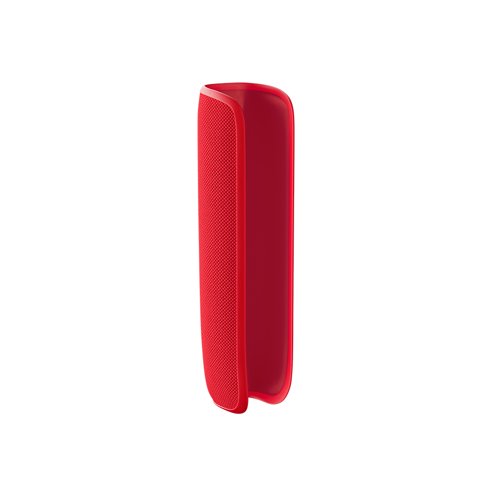 Lava Red Back Cover for Ploom AURA alone (shown without device)