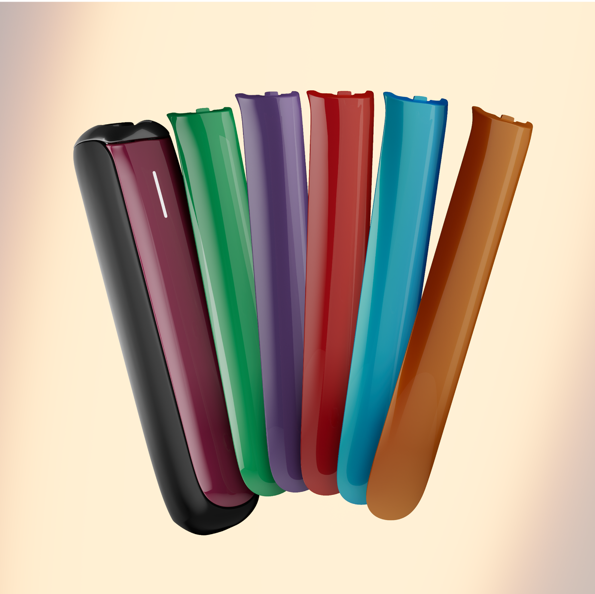 Dark Orchid front panel for Ploom AURA and other assorted front panel color variations.