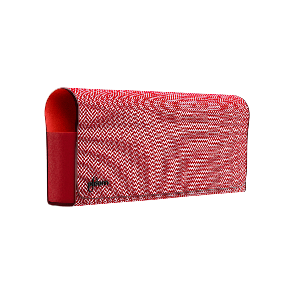 Ploom X Fabric Carry Case - Ploom Red carry case Secondary Closed lateral shot