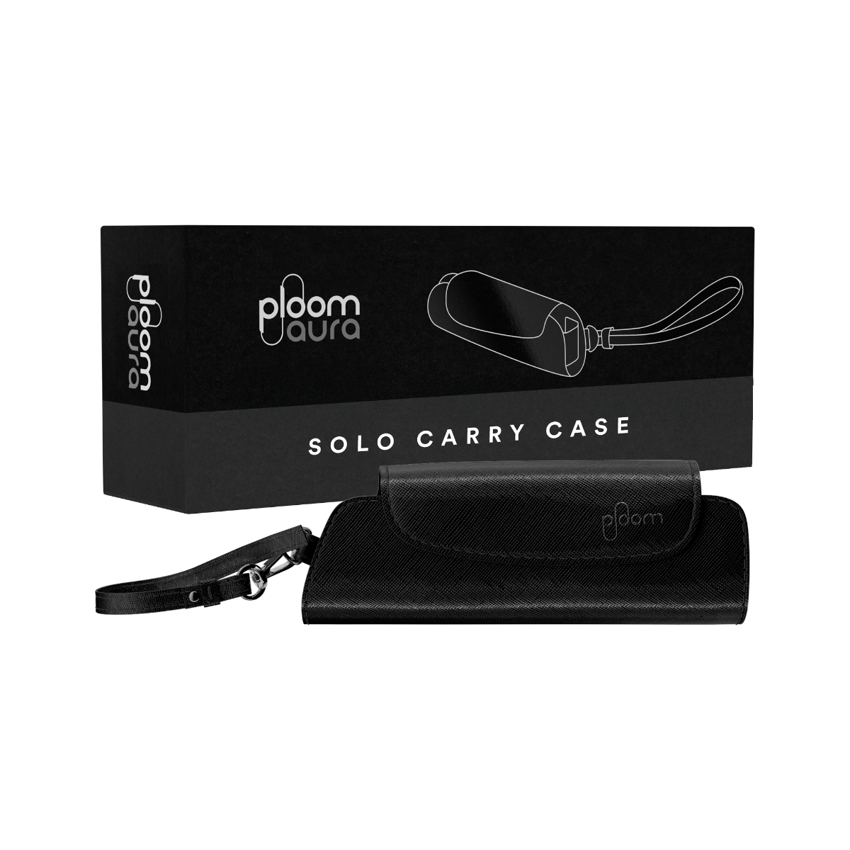 Ploom AURA Solo Carry Case Jet Black pack