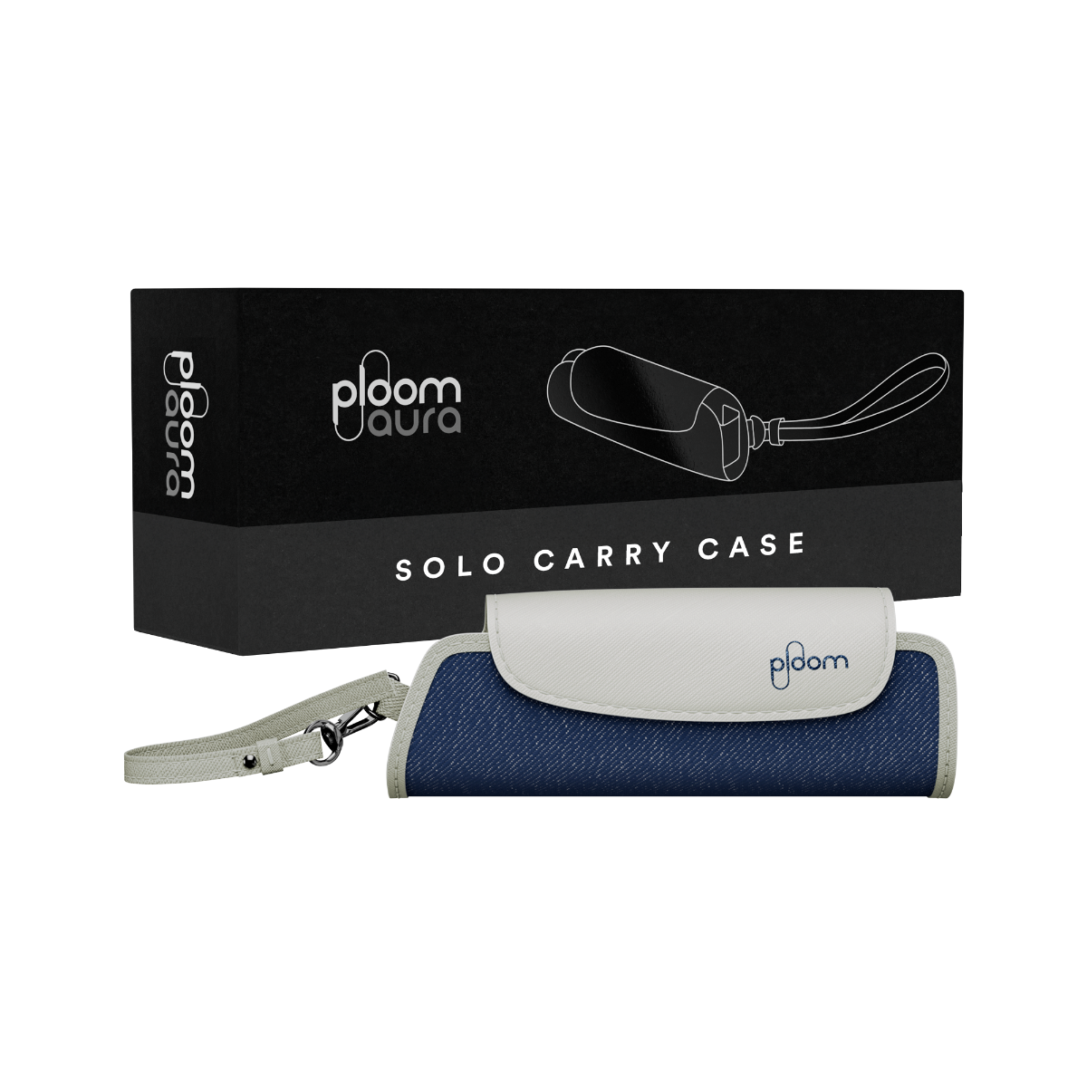 Ploom AURA Solo Carry Case Denim Leather Fusion pack