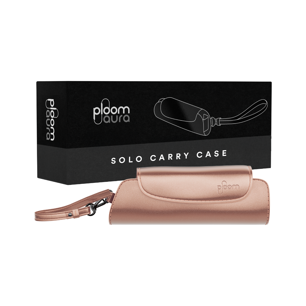 حقيبة حمل Ploom AURA Solo باللون الذهب الوردي