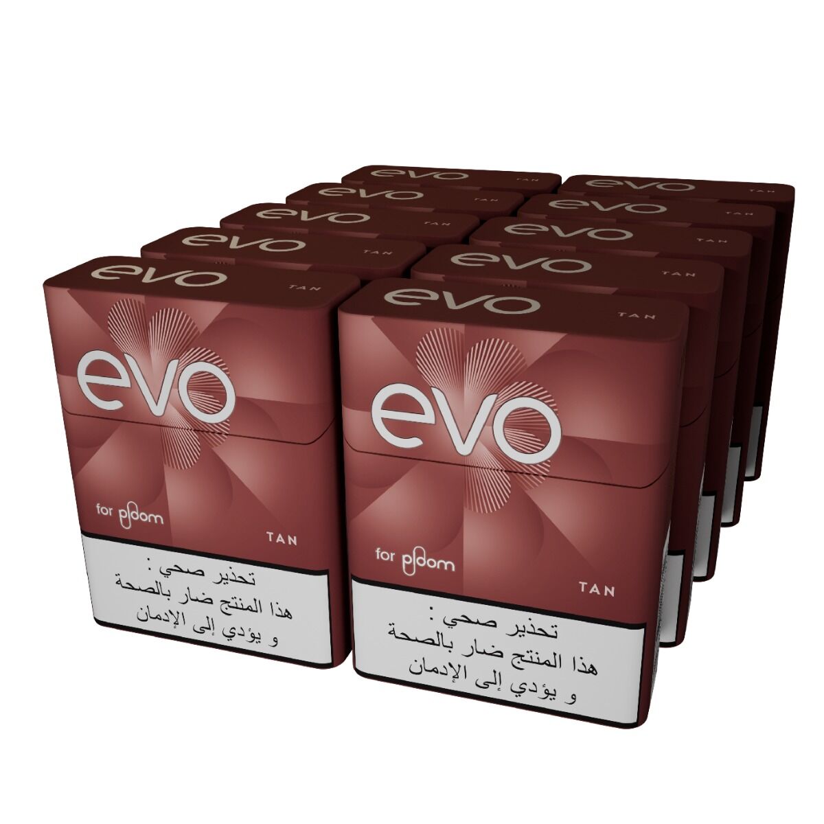 EVO تان تبغ مسخن - 10 عبوات