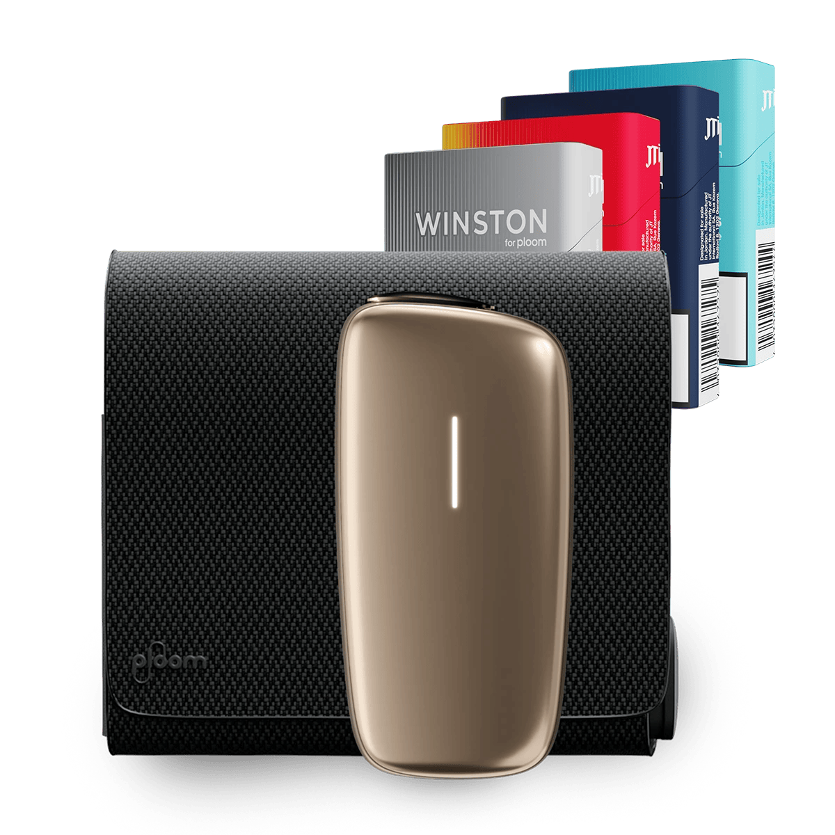 Device + 4 Packs + Carry Case All-in-1 Black