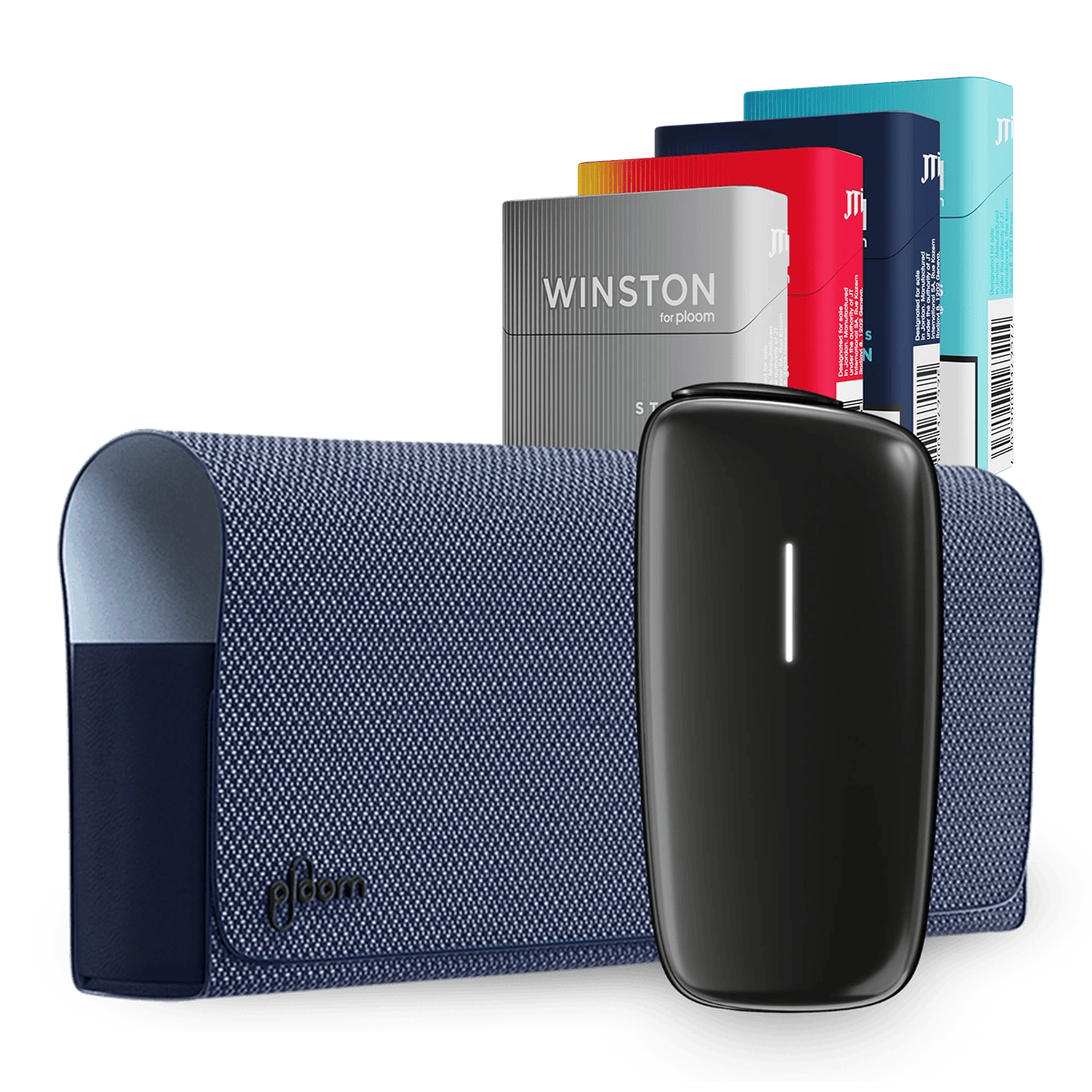 Device + 4 Packs + Carry Case Fabric