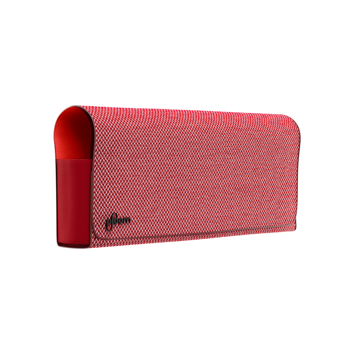 Ploom X Fabric Carry Case - Ploom Red carry case Secondary Closed lateral shot