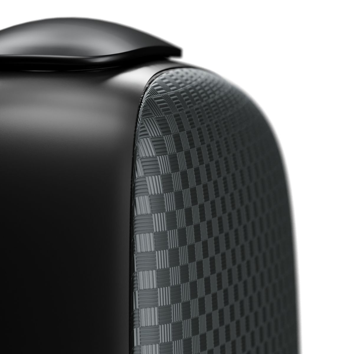 Ploom X Advanced squared front panel slate grey close-up