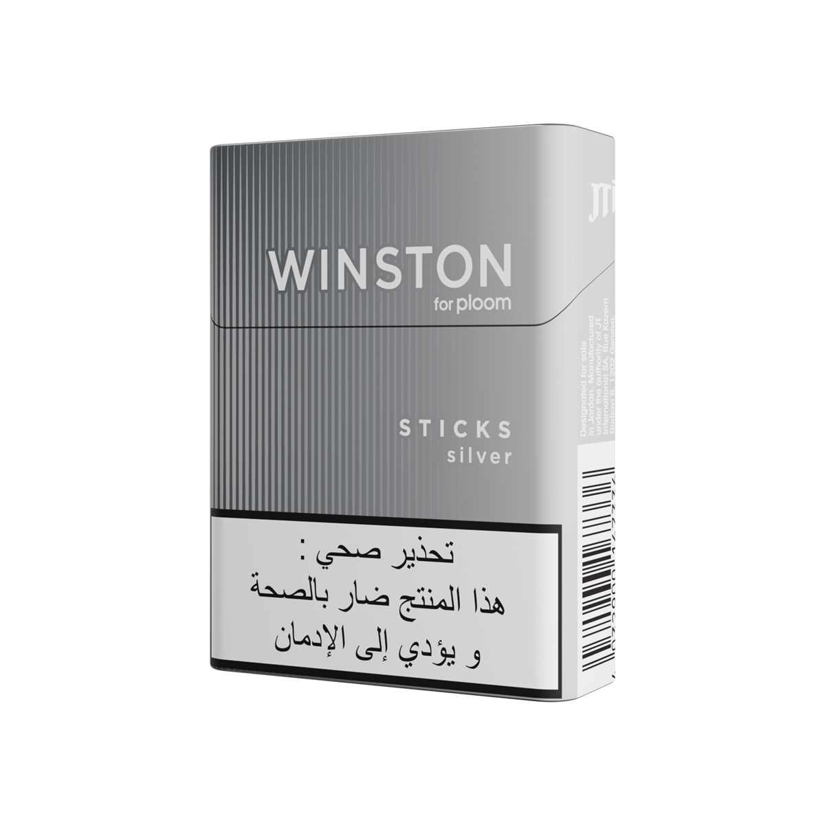 Winston Silver Left View

